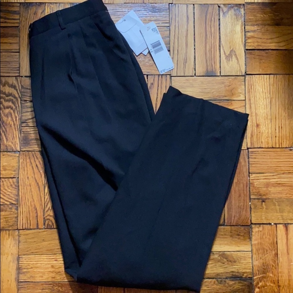 NWT Ralph Lauren vintage black slack size: 12